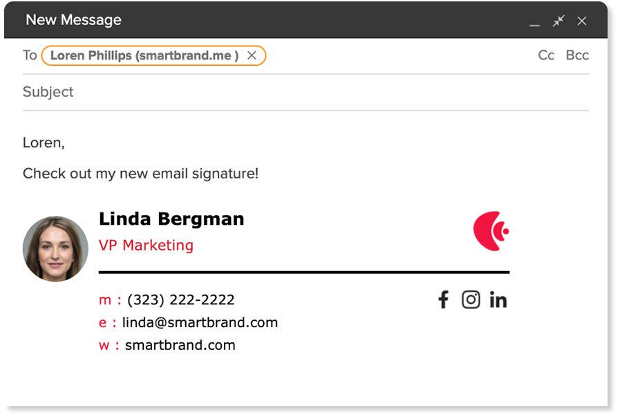 Gmail signatures example Gmail signatures example
